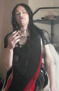 smoking shemale mistress TS KittyKat makes you kneel and Obey at her feet while she blows her cigarette smoke into your face like the pathetic piece of shit you are